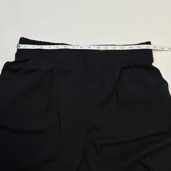 Torrid Pants Womens 0 Regular Black Wide Leg Pull On Pocket Washable Challis - Picture 9 of 12